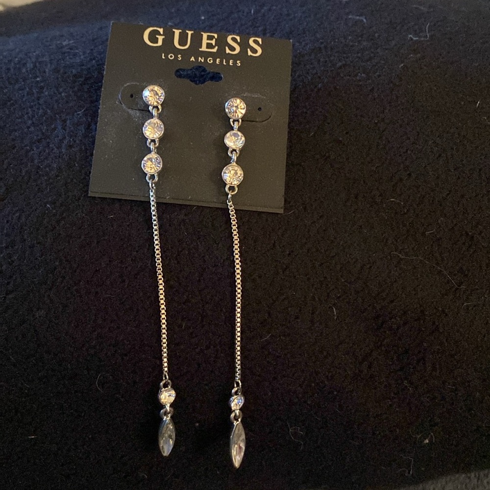 Guess dangle earrings